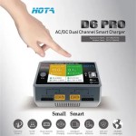 HOTA D6 Pro Dual Channel AC200W DC650W 15A Smart Charger Built-in Mobile Wireless Charger for Lipo LiIon NiMH Battery iPhone